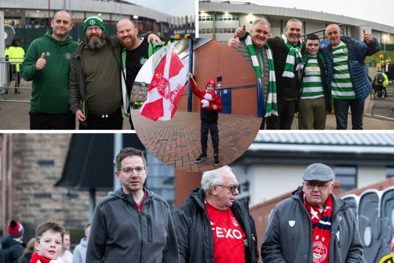 26 best pics of Celtic and Aberdeen fans during the Premier Sports Cup semi-final at Hampden