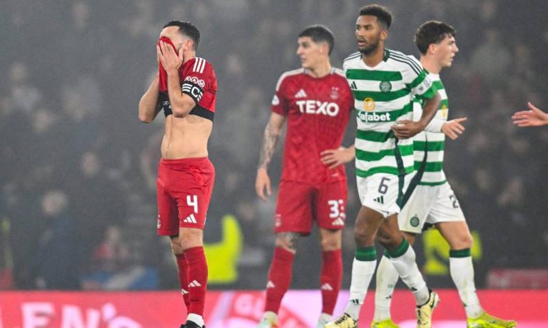 Aberdeen suffer League Cup semi-final humiliation as record-breaking unbeaten run grinds to a halt with 6-0 loss to Celtic