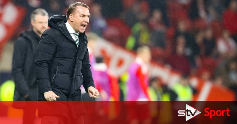 Brendan Rodgers delighted with Dons rout but disappointed with Celtic team leak