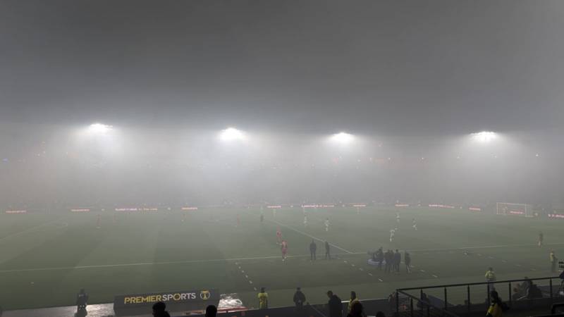 Celtic vs Aberdeen semi-final kick-off delayed as pyro ban ignored by both sides