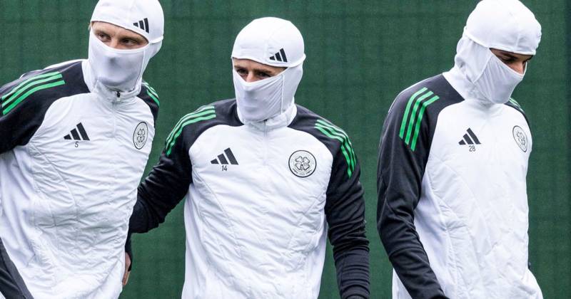 4 masked Celtic warriors in Champions League attack mode as stars go undercover for Leipzig