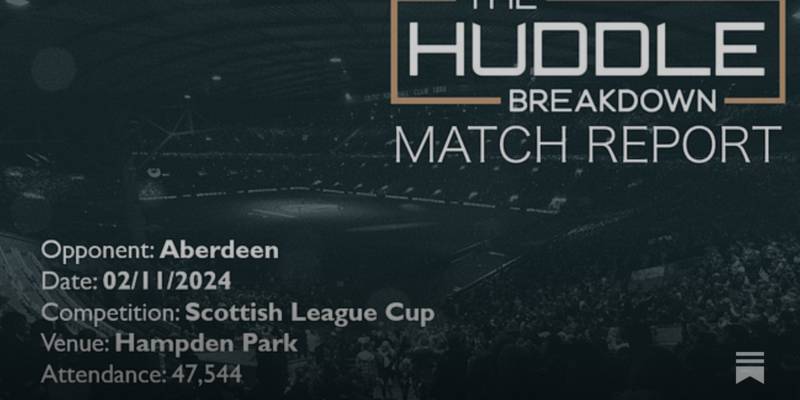 Celtic 6, Aberdeen 0 – 2nd November, 2024