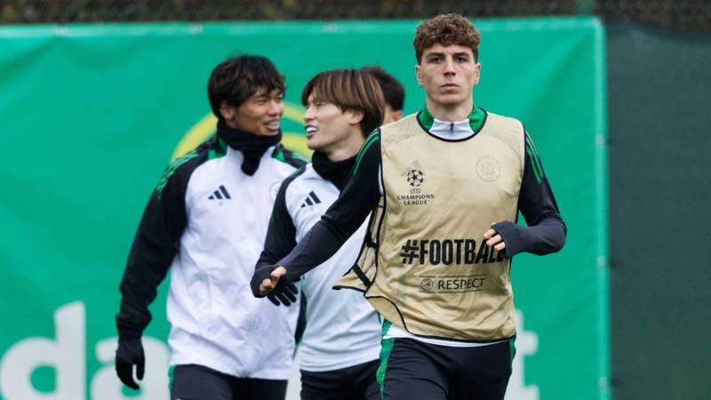 Training Gallery: Celtic v RB Leipzig