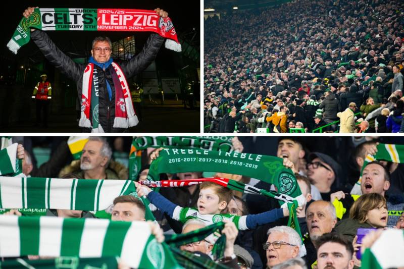 16 brilliant photos of Celtic fans celebrating their 3-1 Champions League win over Leipzig