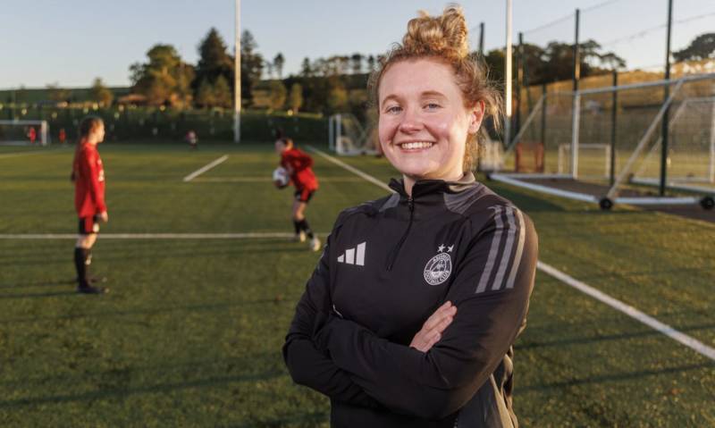 Aberdeen girls’ academy manager Jo Belot on building programme to bring best local talent through to Aberdeen Women first-team