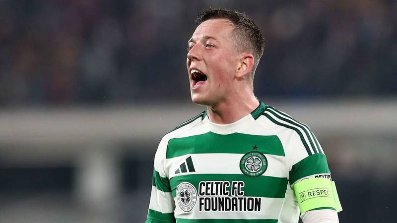 Celtic captain Callum McGregor top of Champions League list