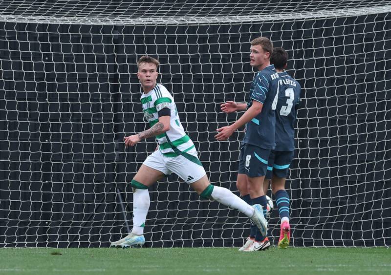 Daniel Cummings at the double as Celtic record superb UEFA Youth League win over Leipzig