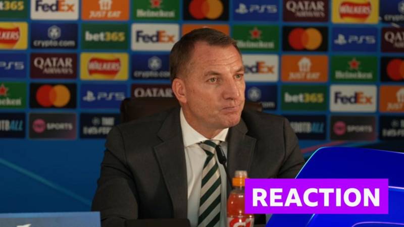 ‘Definitely the best’ – Rodgers ranks Celtic Euro win