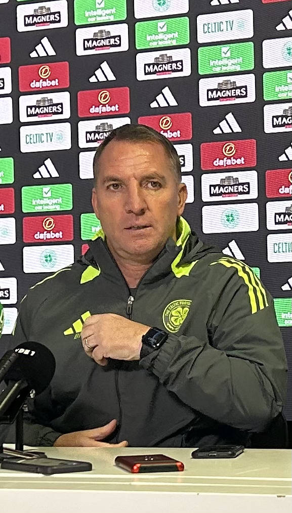 “Celtic Park’s built for a night like that,” Brendan Rodgers tells The Celtic Star