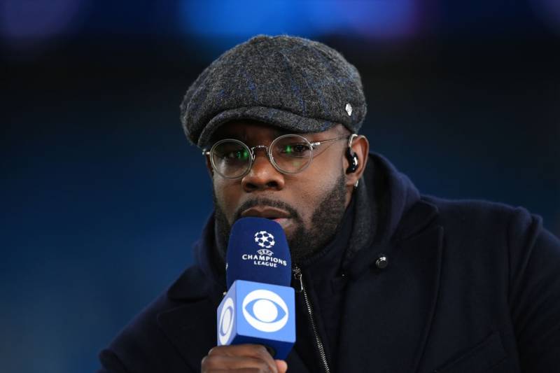 Micah Richards gives Rangers a Champions League shout-out as Celtic cheerleader act turns to Ibrox one-liner