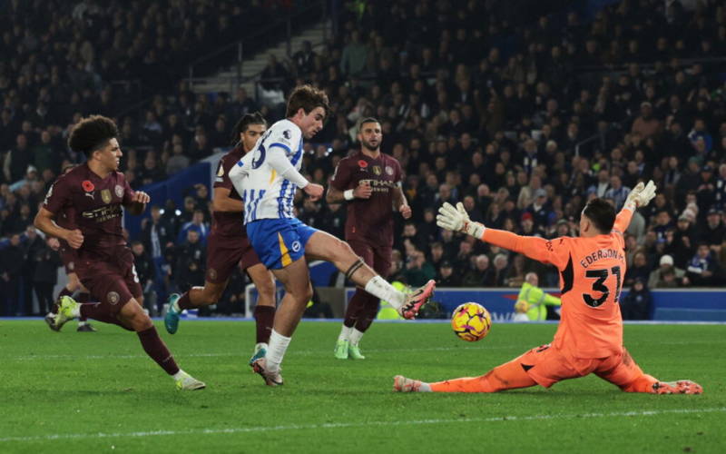 Watch: Matt O’Riley Scores on Premier League Debut with Brighton