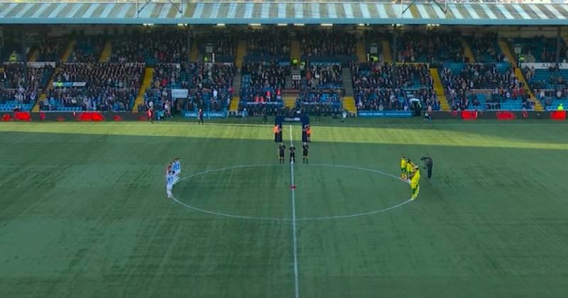 Celtic fans boo and drown out Remembrance Sunday minute’s silence as Sky Sports apologise for ‘disturbance’