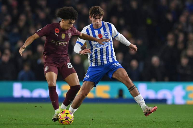 Chris Sutton fires shots Celtic fans will love as Matt O’Riley’s Brighton goal downs Pep Guardiola