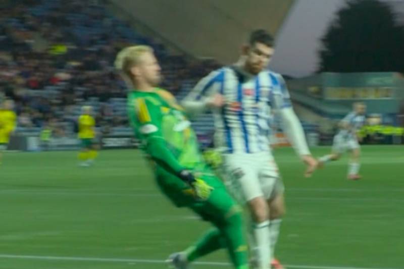 Kilmarnock player ‘lucky’ against Celtic in unseen red card flashpoint