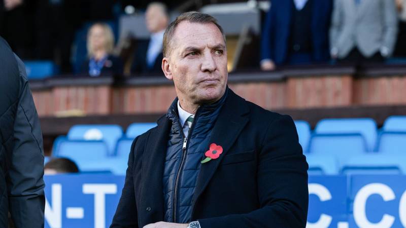 Poppy-wearing Celtic boss Brendan Rodgers awkwardly struggles to answer questions on his team’s fans after they chanted pro-IRA songs during Remembrance Sunday silence