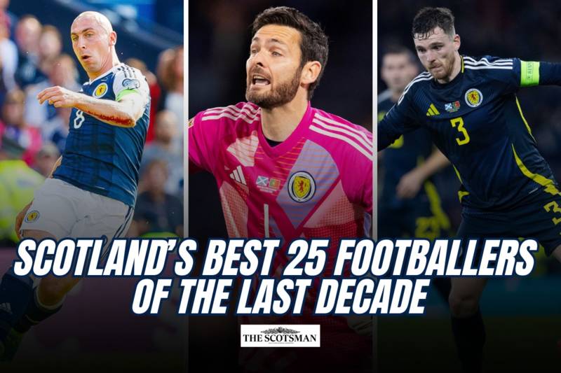 Scotland’s best footballer: The top 25 Scottish players of the last 10 years – including Celtic hero, Rangers icon, Hibs favourite