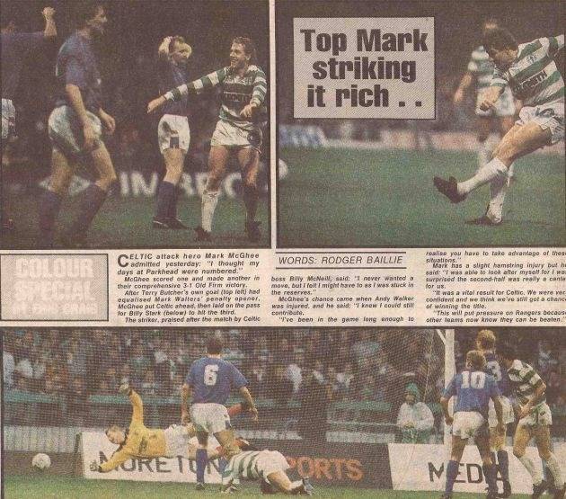 Celtic on this Day – That hilarious Terry Butcher OG at Celtic Park