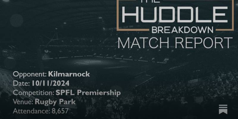 Kilmarnock 0, Celtic 2 – 10th November, 2024