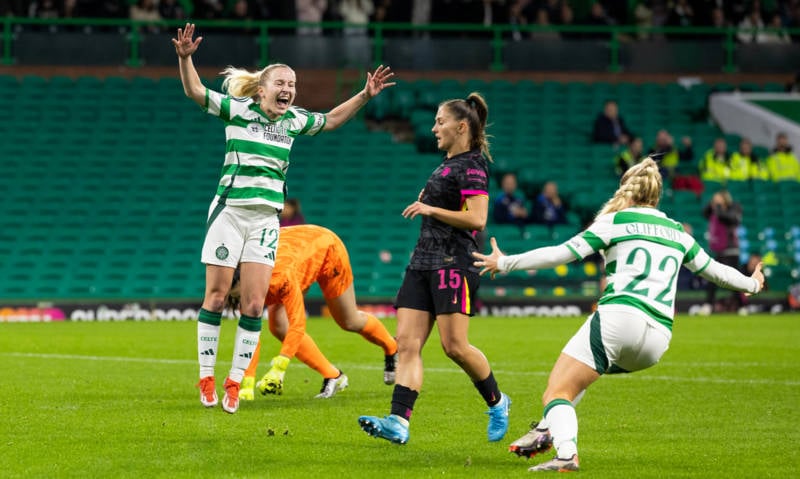 Celtic score historic goal past Chelsea in Women’s Champions League but first point proves elusive