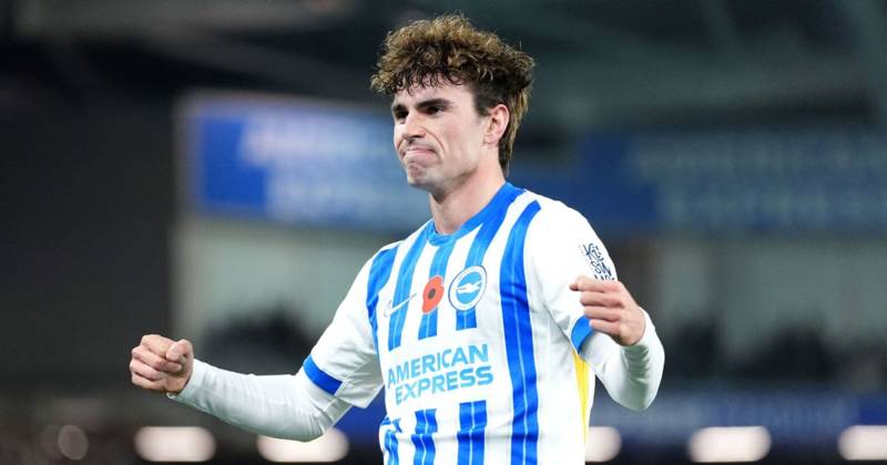 Matt O’Riley feels his Celtic instinct kick in as Brighton star grills teammates with Man City and Liverpool poser