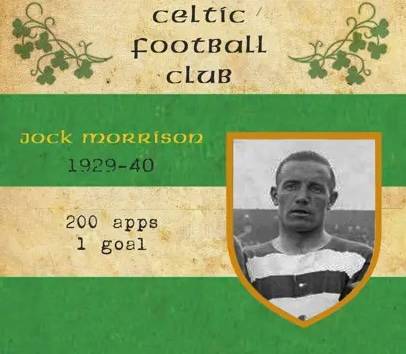 Celtic in the Thirties: Unpublished works of David Potter – Jock Morrison