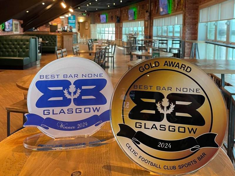 Celtic Sports Bar wins two Best Bar None awards!