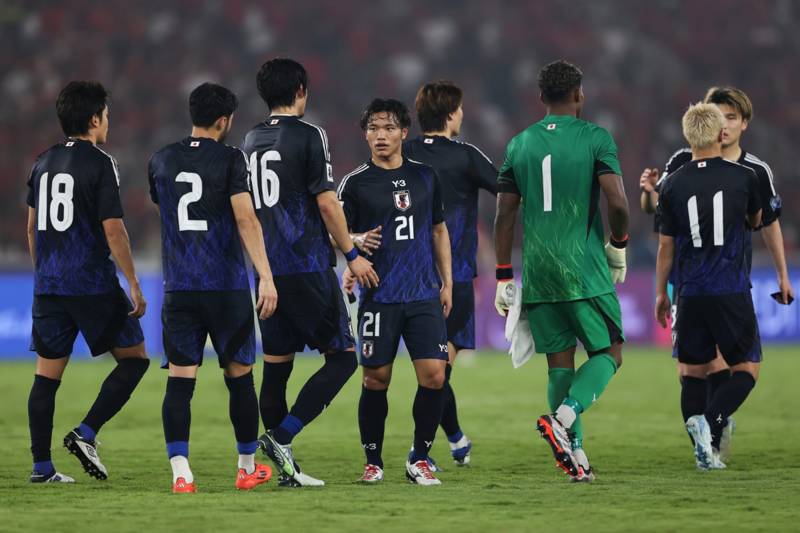 Two Celtic stars handed combined 66 minutes for Japan but one snubbed vs Indonesia