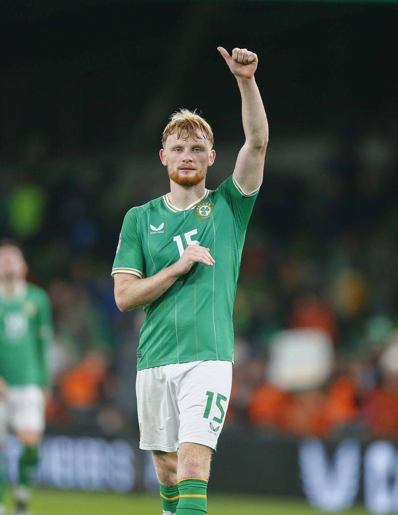 Celtic defender Liam Scales sent off at Wembley as Ireland defeated