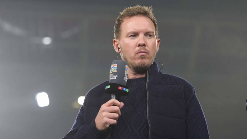 Germany boss Julian Nagelsmann makes superb claim about Celtic player