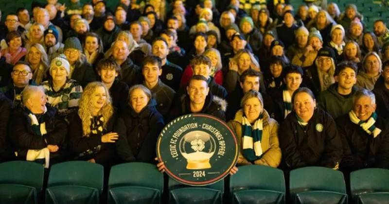 Celtic fans sleep out at sub-zero Parkhead and raise £50,000 for charity