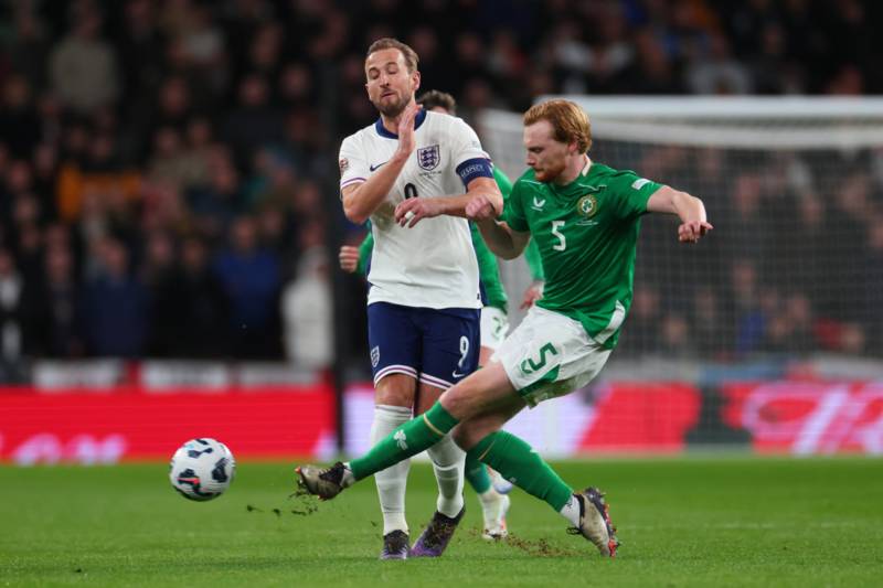 English pundits wowed by Liam Scales’ first-half actions on Harry Kane as England beat Ireland