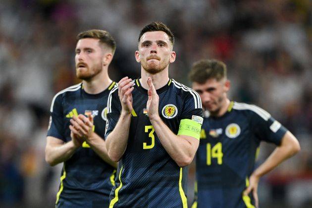 Video: Andy Robertson wins it for Scotland