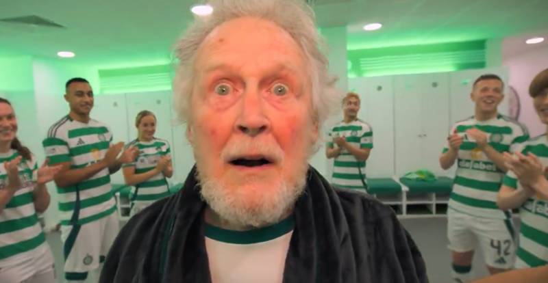 Tony Roper’s Celtic dream comes true in emotional Christmas advert featuring special guests