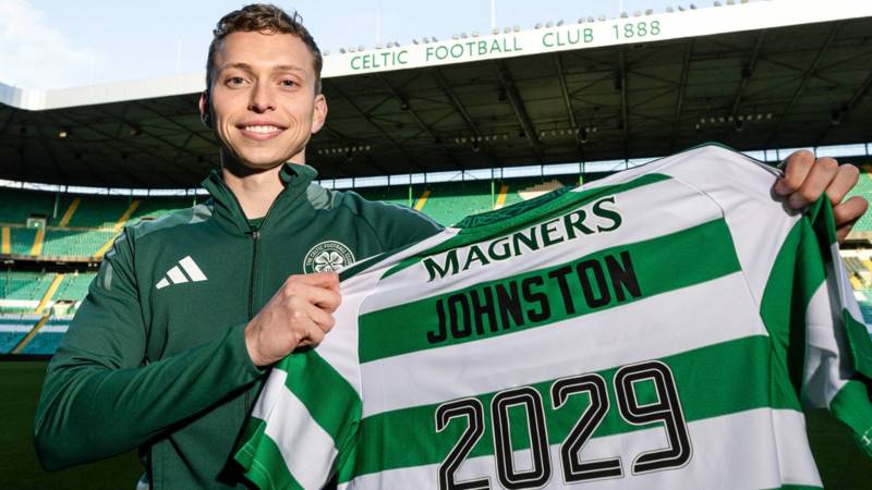 Celtic defender Johnston signs new long-term deal