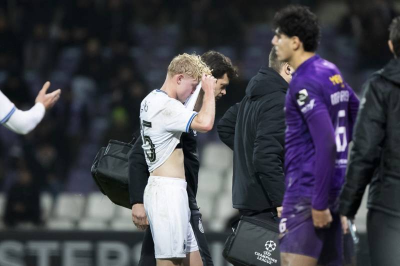 Club Brugge stricken with four major injuries ahead of Celtic Champions League showdown