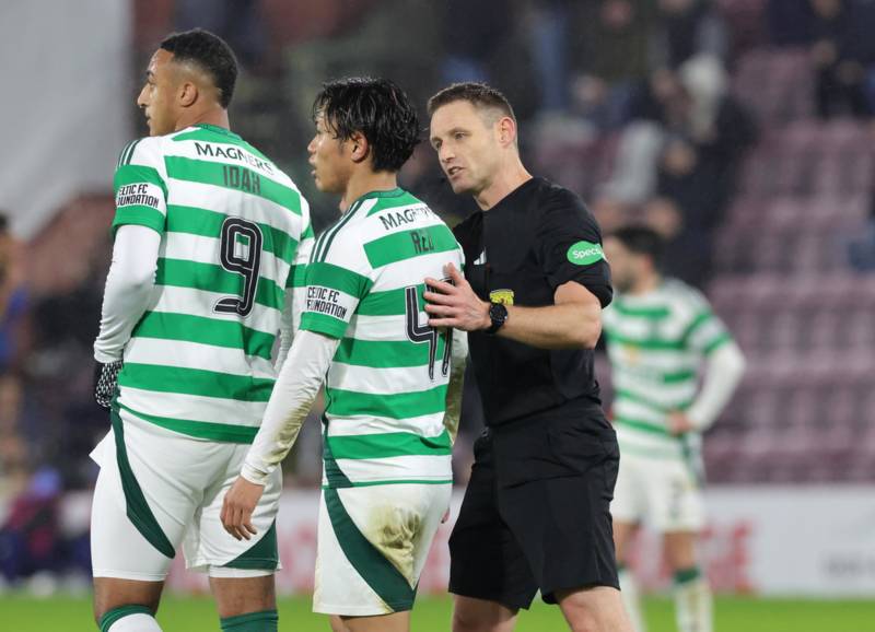 ‘That’s Mickey Mouse’: Hearts vs Celtic delayed as assistant referee suffers injury