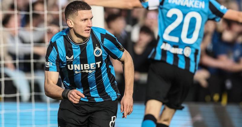 Club Brugge hitman has Celtic in his sights as he plunders four in 7-0 annihilation to tee up Champions League shootout