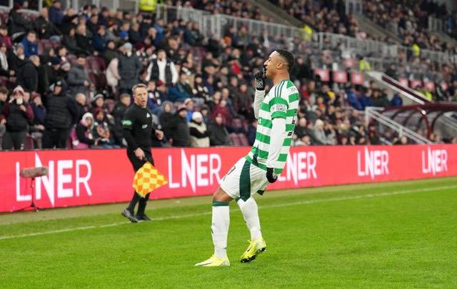 Highlights as Celtic win comfortably against Hearts to go clear at top