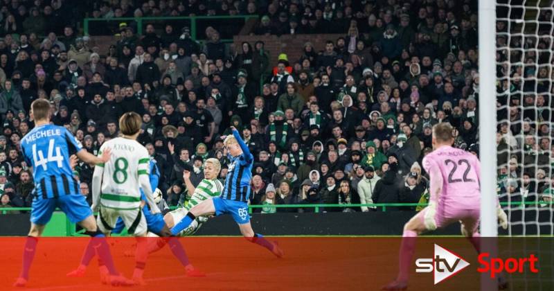 Celtic fight back to draw with Club Brugge for Champions League point