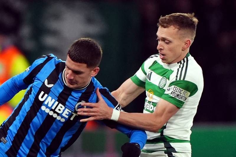 How much Celtic have earned by drawing with Club Brugge in Champions League