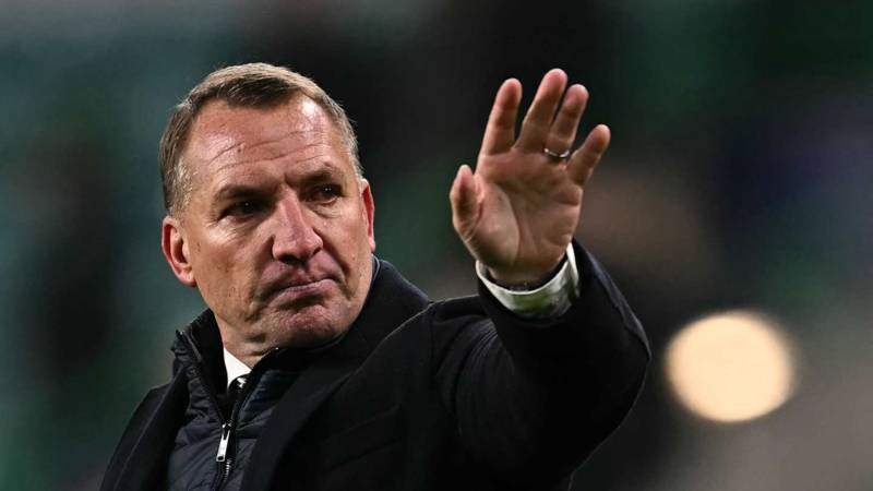 Brendan Rodgers told to drop Celtic player in Champions League