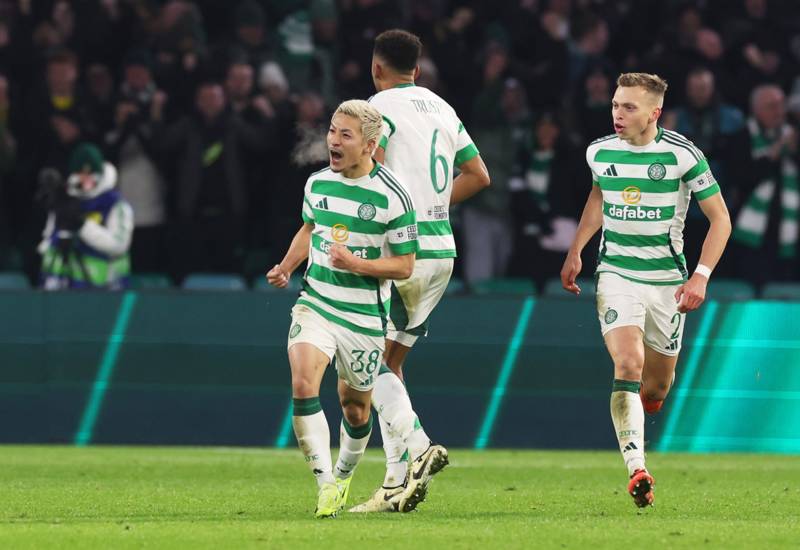 Pat Bonner spots something ‘hilarious’ he heard Celtic fans do just before Daizen Maeda’s goal vs Club Brugge