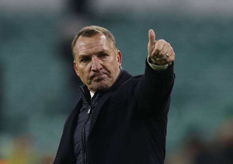 The Aspect of Celtic’s Brugge Draw Brendan Rodgers is ‘Very proud of’