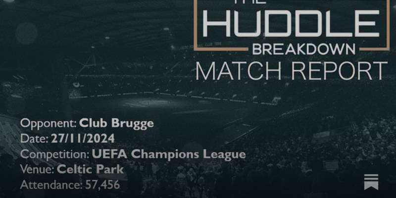 Celtic 1, Club Brugge 1 – 27th November, 2024