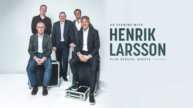 Watch An Evening with Henrik Larsson on Celtic TV