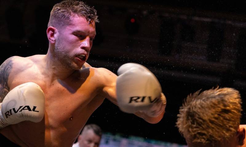 Aberdeen’s Dean Sutherland closing in on British title shot after devastating stoppage win against Fraser Wilkinson