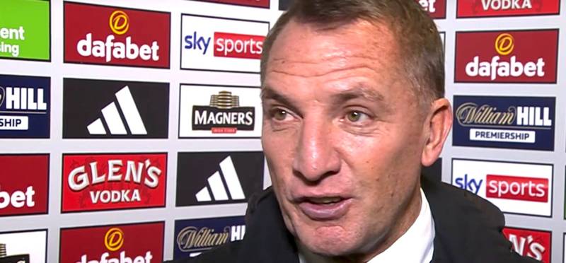 ‘Joy to Watch,’ Brendan Hails High-Speed Celts