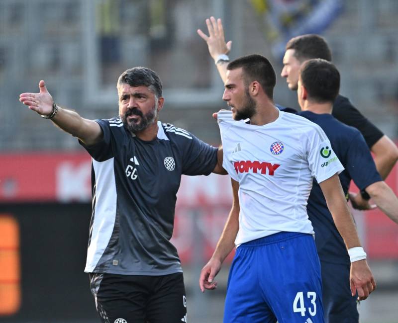 Former Rangers man Gennaro Gattuso’s verdict on Dinamo Zagreb will interest Celtic fans