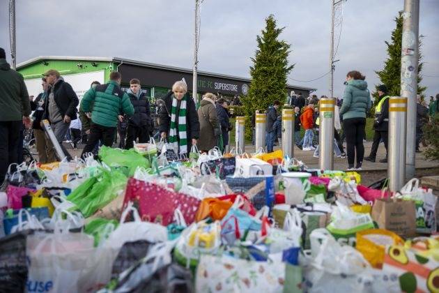 Green Brigade raise over £21k and fill seven vans with food donations