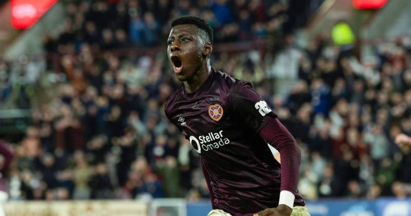 Musa Drammeh admits Hearts worries caused him sleepless nights as striker vows to make up for lost time